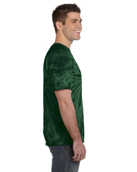 Tie-Dye Adult 5.4 oz. 100% Cotton Spider T-Shirt Mens Apparel Shirts & Tops