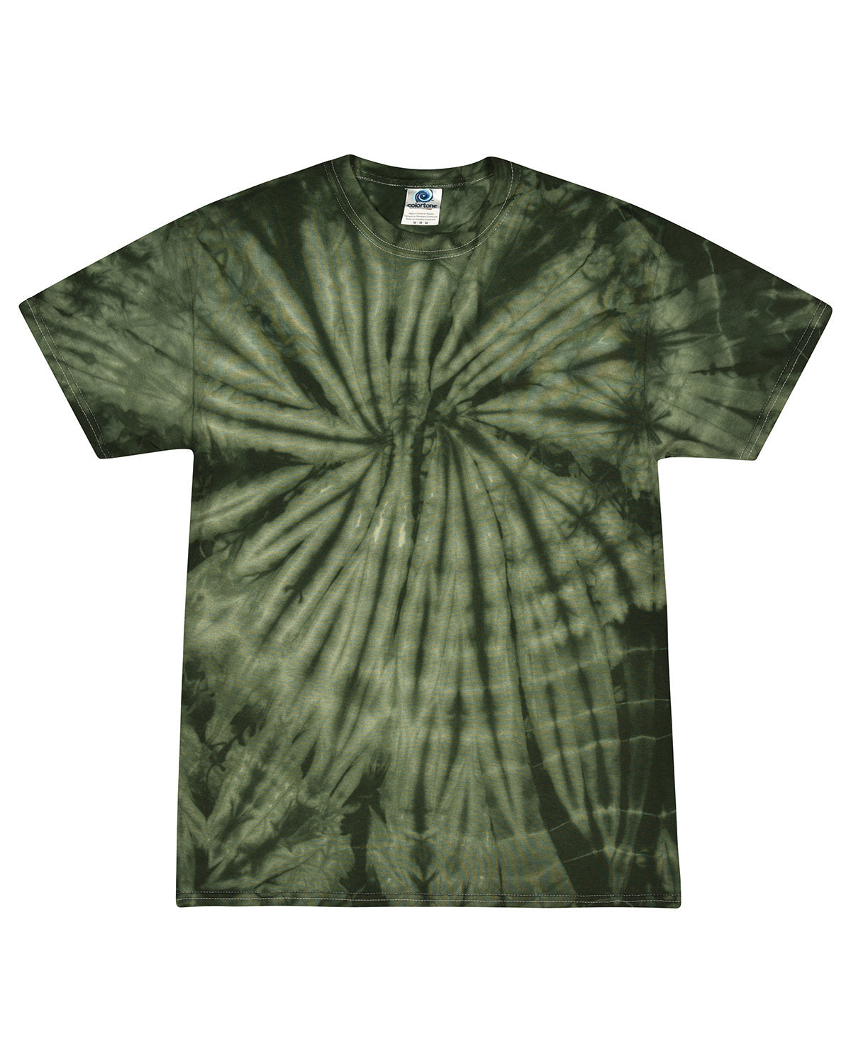 Tie-Dye Adult 5.4 oz. 100% Cotton Spider T-Shirt Mens Apparel Shirts & Tops
