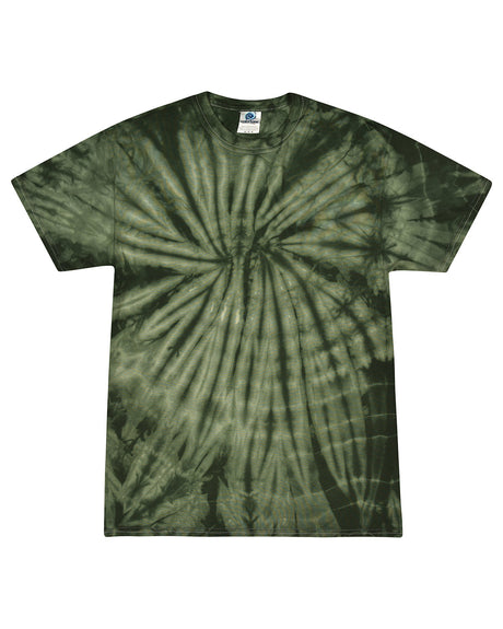 Tie-Dye Adult 5.4 oz. 100% Cotton Spider T-Shirt Mens Apparel Shirts & Tops