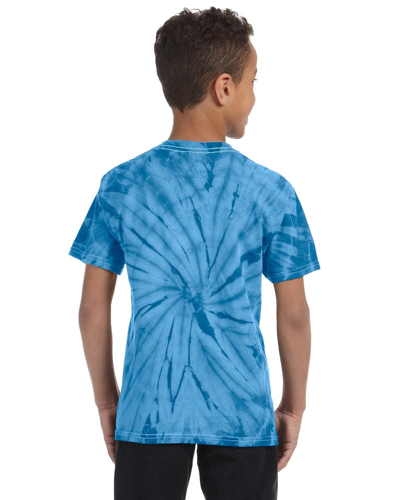 Tie-Dye Youth 5.4 oz. 100% Cotton Spider T-Shirt