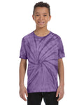 Tie-Dye Youth 5.4 oz. 100% Cotton Spider T-Shirt Tie-Dye