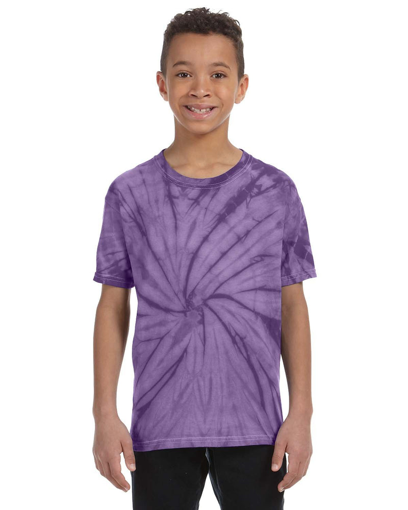 Tie-Dye Youth 5.4 oz. 100% Cotton Spider T-Shirt