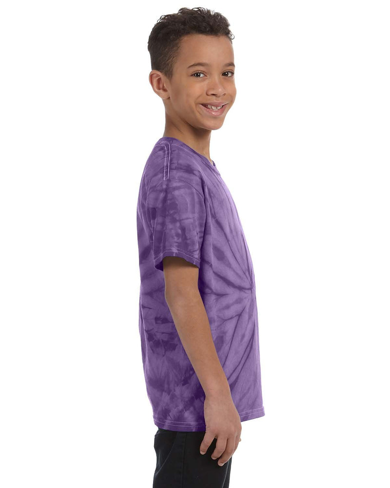 Tie-Dye Youth 5.4 oz. 100% Cotton Spider T-Shirt