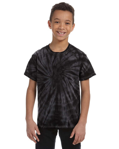 Tie-Dye Youth 5.4 oz. 100% Cotton Spider T-Shirt