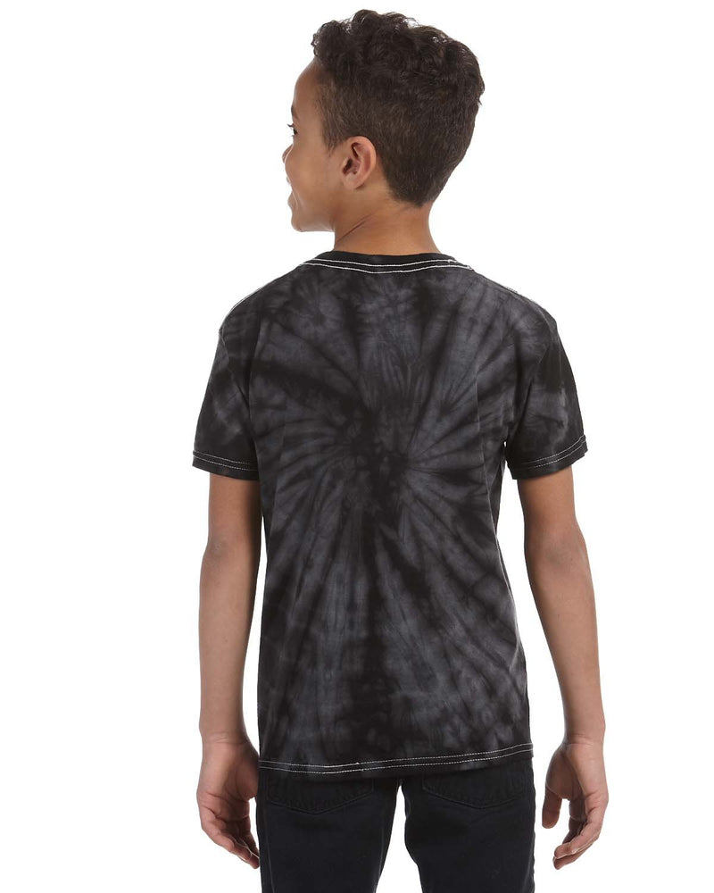 Tie-Dye Youth 5.4 oz. 100% Cotton Spider T-Shirt