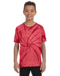 Tie-Dye Youth 5.4 oz. 100% Cotton Spider T-Shirt Tie-Dye