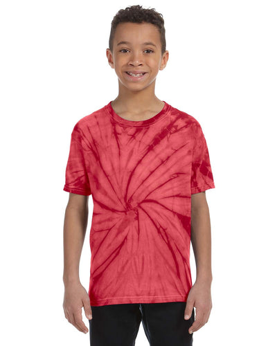 Tie-Dye Youth 5.4 oz. 100% Cotton Spider T-Shirt