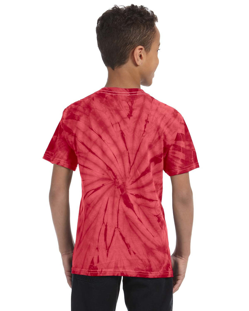Tie-Dye Youth 5.4 oz. 100% Cotton Spider T-Shirt