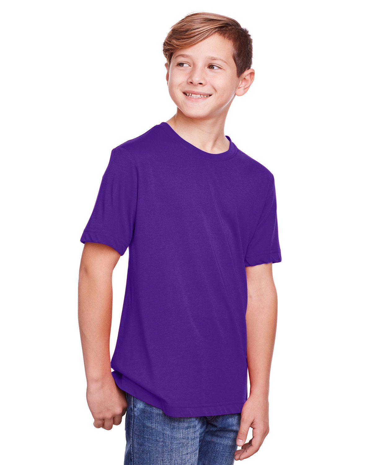 CORE365 Youth Fusion ChromaSoft Performance T-Shirt CORE365