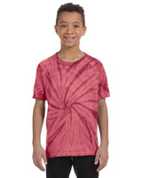 Tie-Dye Youth 5.4 oz. 100% Cotton Spider T-Shirt Tie-Dye
