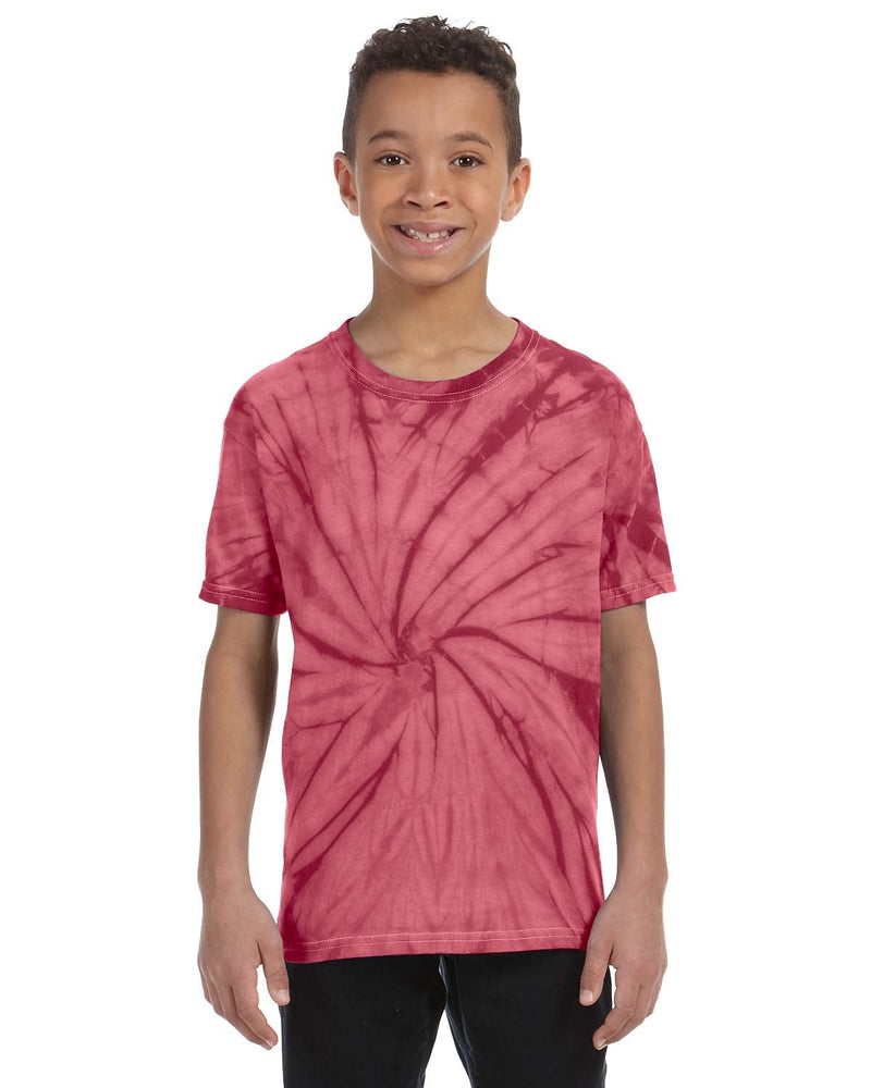 Tie-Dye Youth 5.4 oz. 100% Cotton Spider T-Shirt