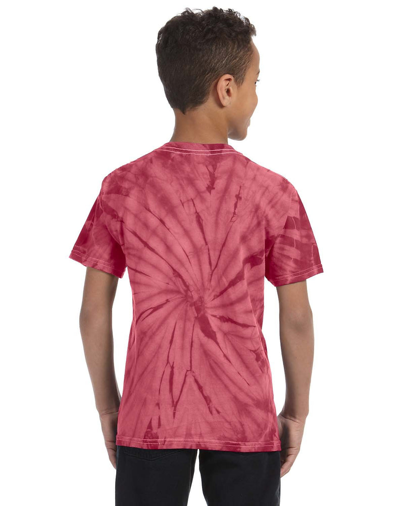 Tie-Dye Youth 5.4 oz. 100% Cotton Spider T-Shirt