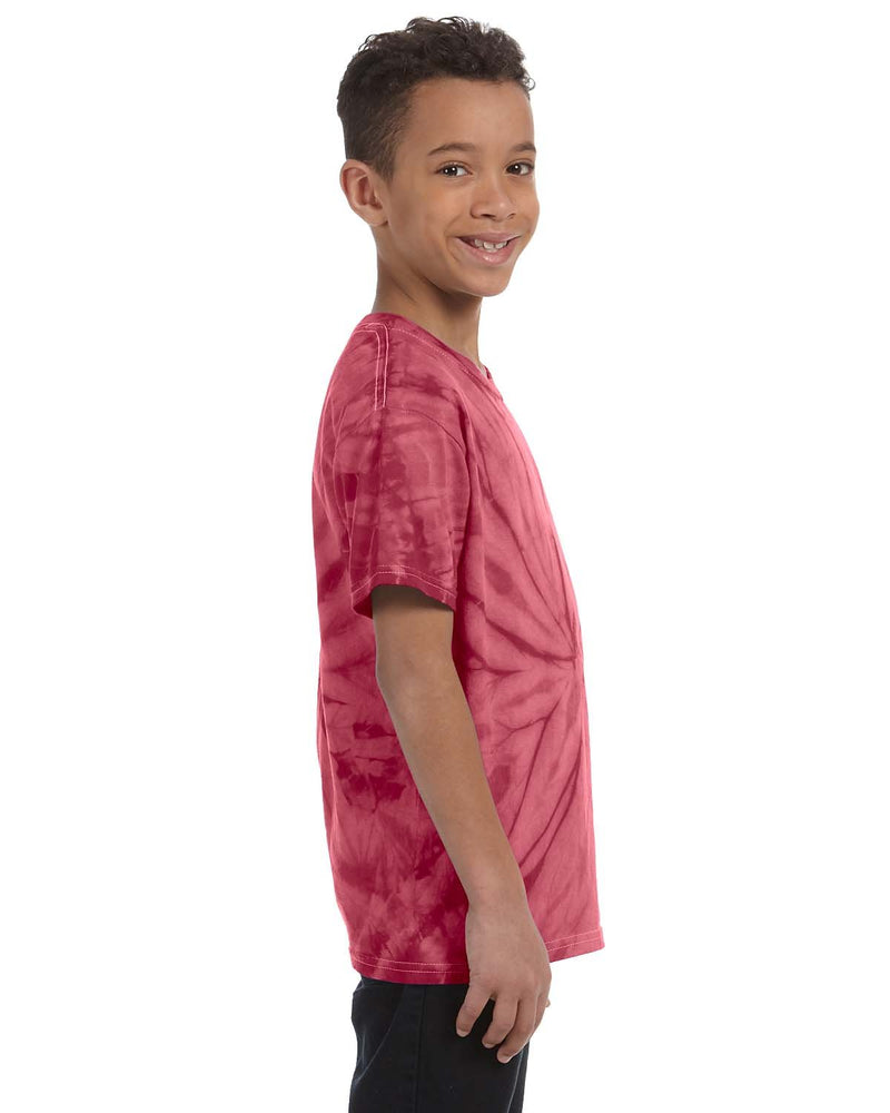 Tie-Dye Youth 5.4 oz. 100% Cotton Spider T-Shirt