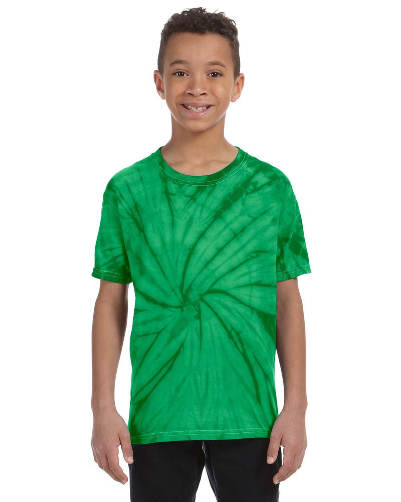 Tie-Dye Youth 5.4 oz. 100% Cotton Spider T-Shirt