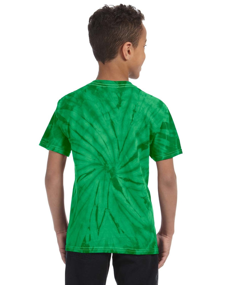 Tie-Dye Youth 5.4 oz. 100% Cotton Spider T-Shirt