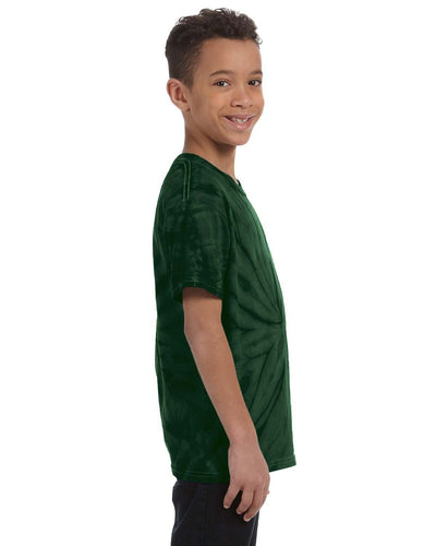 Tie-Dye Youth 5.4 oz. 100% Cotton Spider T-Shirt