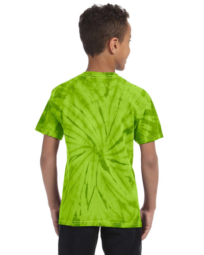 Tie-Dye Youth 5.4 oz. 100% Cotton Spider T-Shirt