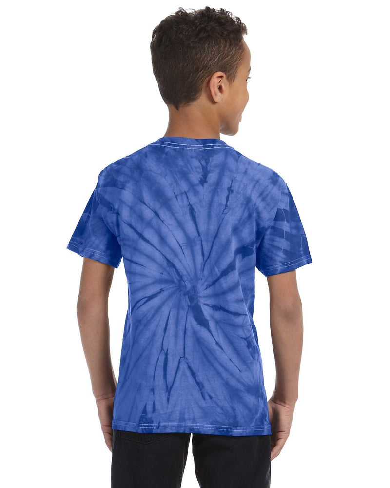 Tie-Dye Youth 5.4 oz. 100% Cotton Spider T-Shirt