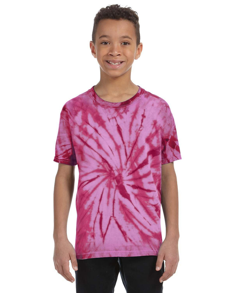 Tie-Dye Youth 5.4 oz. 100% Cotton Spider T-Shirt