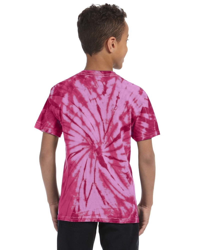 Tie-Dye Youth 5.4 oz. 100% Cotton Spider T-Shirt