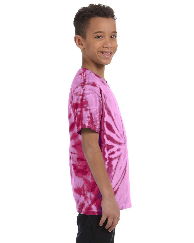 Tie-Dye Youth 5.4 oz. 100% Cotton Spider T-Shirt