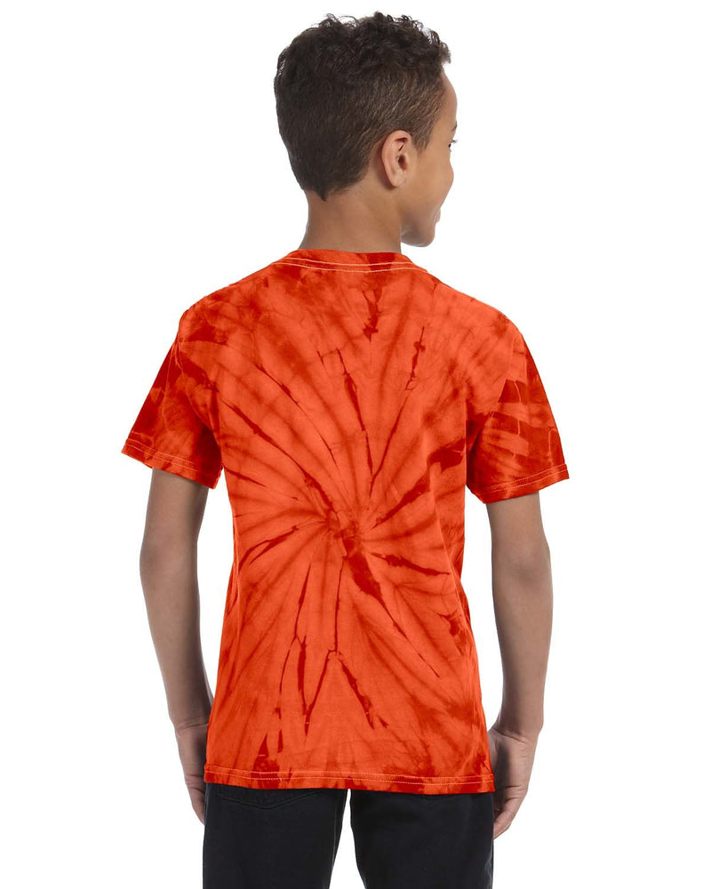 Tie-Dye Youth 5.4 oz. 100% Cotton Spider T-Shirt