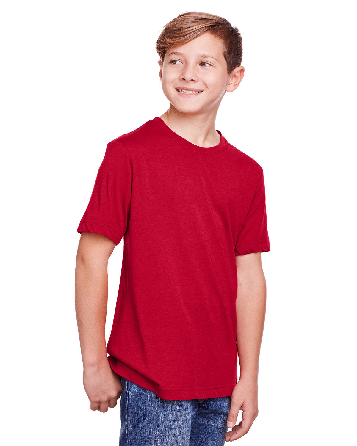 CORE365 Youth Fusion ChromaSoft Performance T-Shirt CORE365