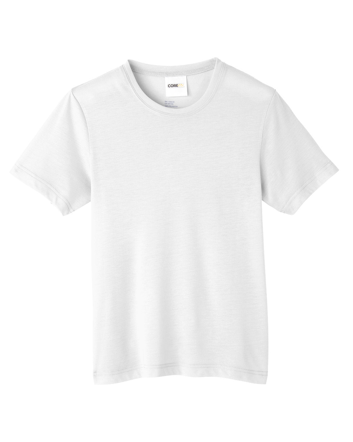 CORE365 Youth Fusion ChromaSoft Performance T-Shirt CORE365