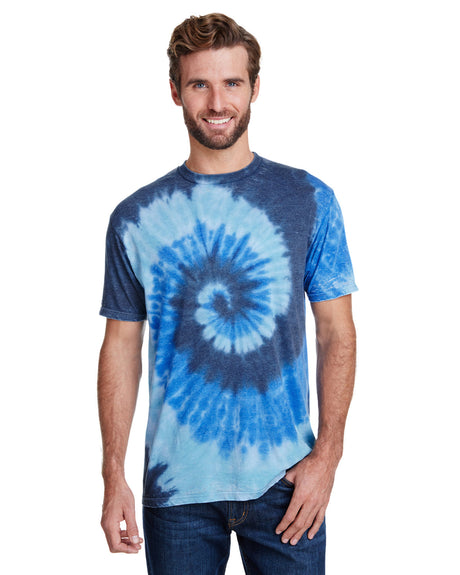 Tie-Dye Adult Burnout Festival T-Shirt Tie-Dye