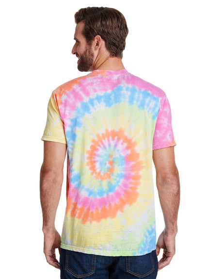 Tie-Dye Adult Burnout Festival T-Shirt Tie-Dye