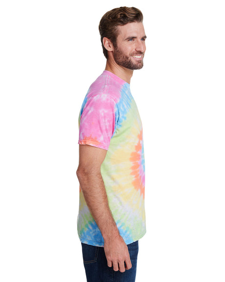 Tie-Dye Adult Burnout Festival T-Shirt Tie-Dye