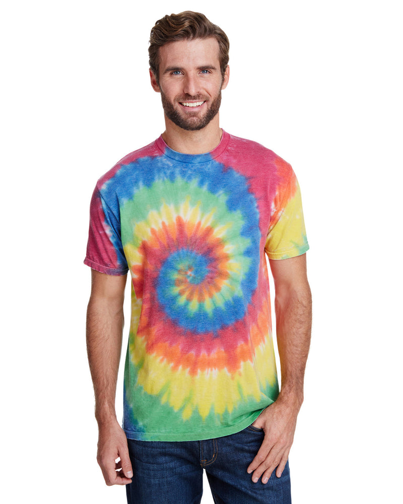 Tie-Dye Adult Burnout Festival T-Shirt