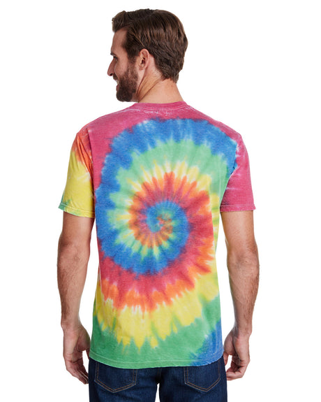 Tie-Dye Adult Burnout Festival T-Shirt Tie-Dye