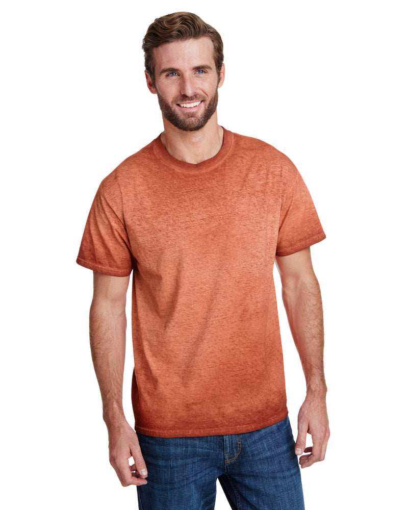 Tie-Dye Adult Oil Wash T-Shirt