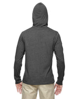 econscious Unisex Eco Blend Long-Sleeve Pullover Hooded T-Shirt econscious