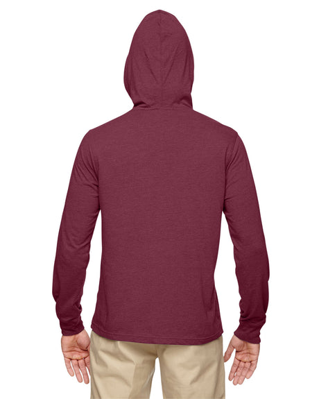 econscious Unisex Eco Blend Long-Sleeve Pullover Hooded T-Shirt econscious