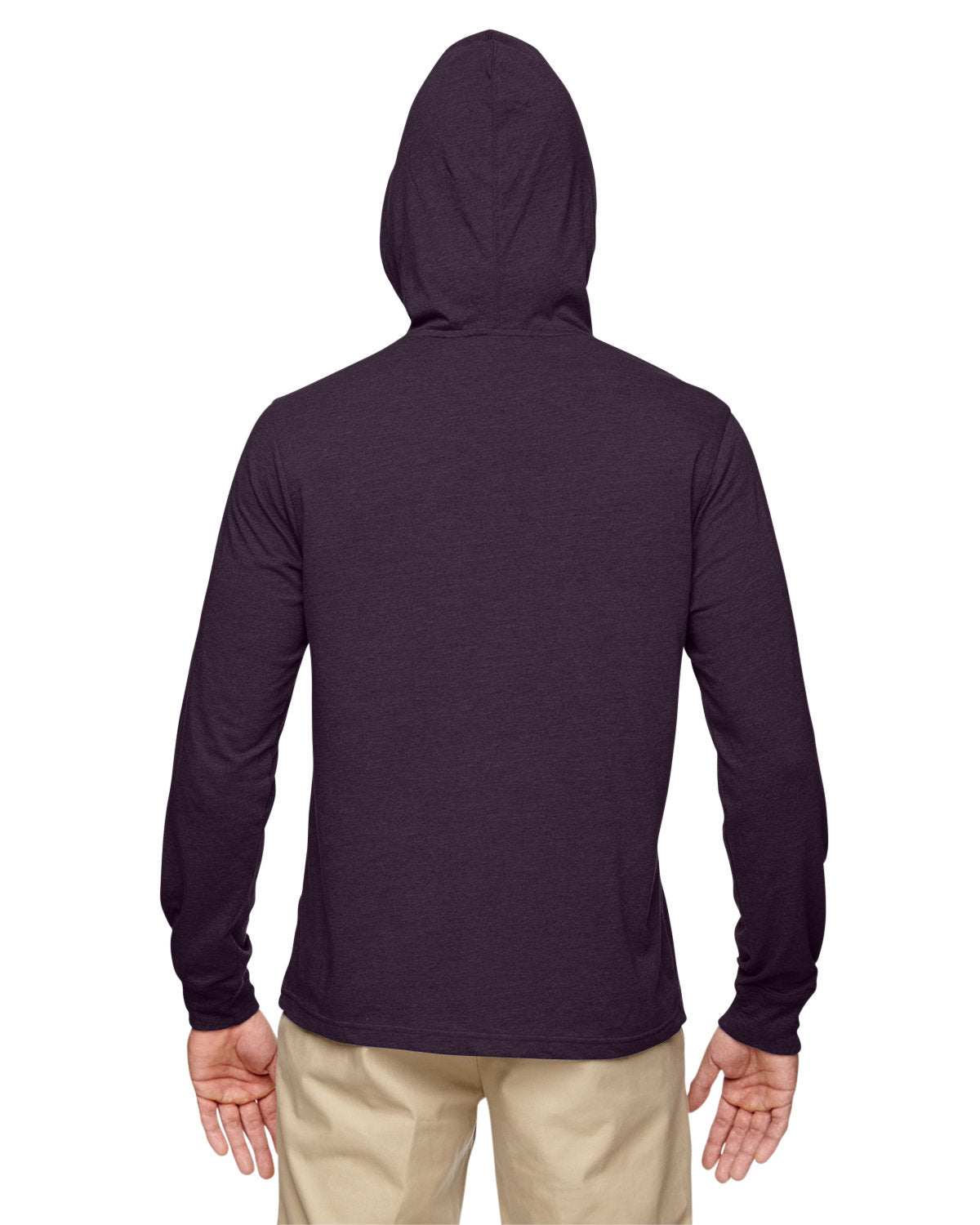 econscious Unisex Eco Blend Long-Sleeve Pullover Hooded T-Shirt econscious