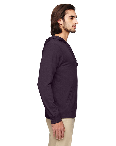 econscious Unisex Eco Blend Long-Sleeve Pullover Hooded T-Shirt econscious