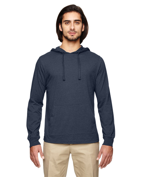 econscious Unisex Eco Blend Long-Sleeve Pullover Hooded T-Shirt econscious