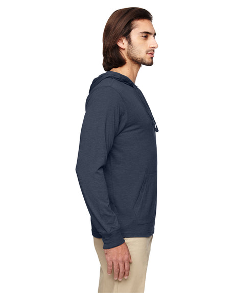econscious Unisex Eco Blend Long-Sleeve Pullover Hooded T-Shirt econscious