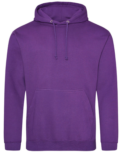 Just Hoods By AWDis Men's 80/20 Midweight College Hooded Sweatshirt