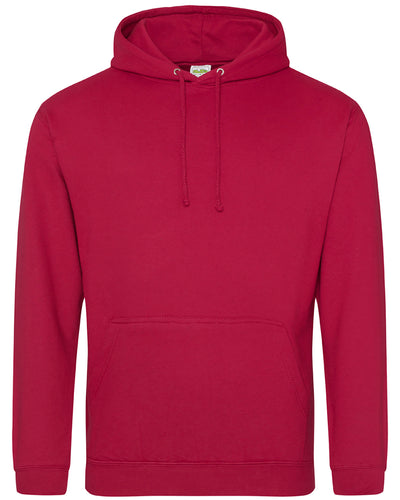 Just Hoods By AWDis Men's 80/20 Midweight College Hooded Sweatshirt