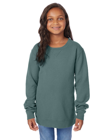 ComfortWash by Hanes Youth Fleece Sweatshirt Youth Apparel Sweatshirts & Fleece
