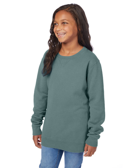 ComfortWash by Hanes Youth Fleece Sweatshirt Youth Apparel Sweatshirts & Fleece