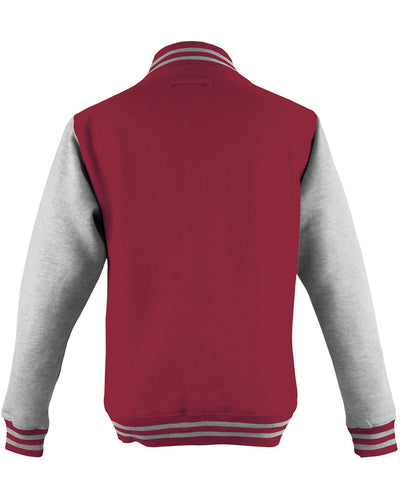 AWDis Men's 80/20 Heavyweight Letterman Jacket