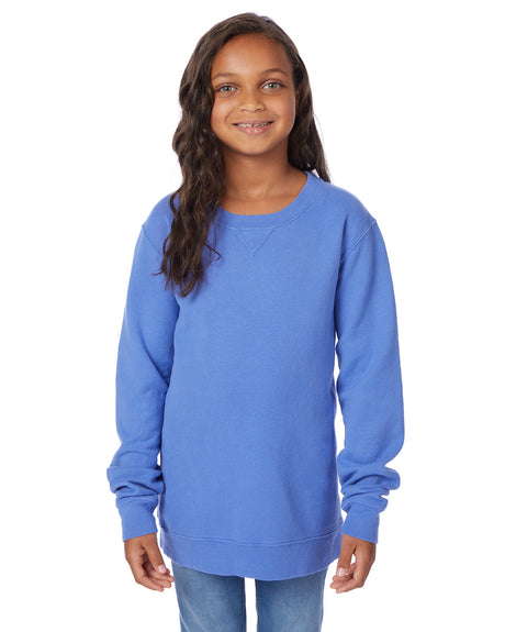 ComfortWash by Hanes Youth Fleece Sweatshirt Youth Apparel Sweatshirts & Fleece
