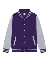 Just Hoods By AWDis Men's 80/20 Heavyweight Letterman Jacket Just Hoods By AWDis