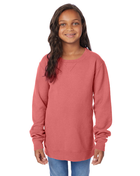 ComfortWash by Hanes Youth Fleece Sweatshirt Youth Apparel Sweatshirts & Fleece