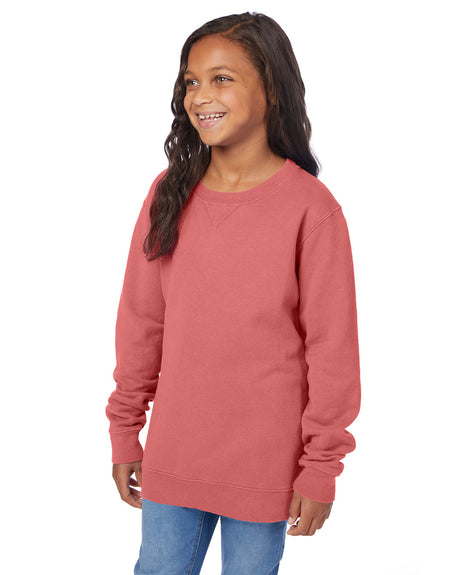ComfortWash by Hanes Youth Fleece Sweatshirt Youth Apparel Sweatshirts & Fleece