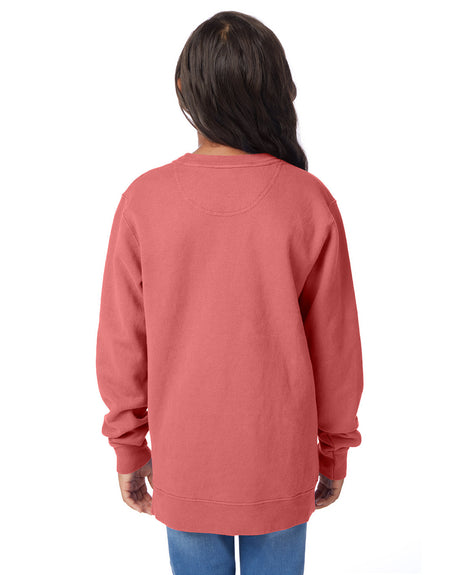ComfortWash by Hanes Youth Fleece Sweatshirt Youth Apparel Sweatshirts & Fleece
